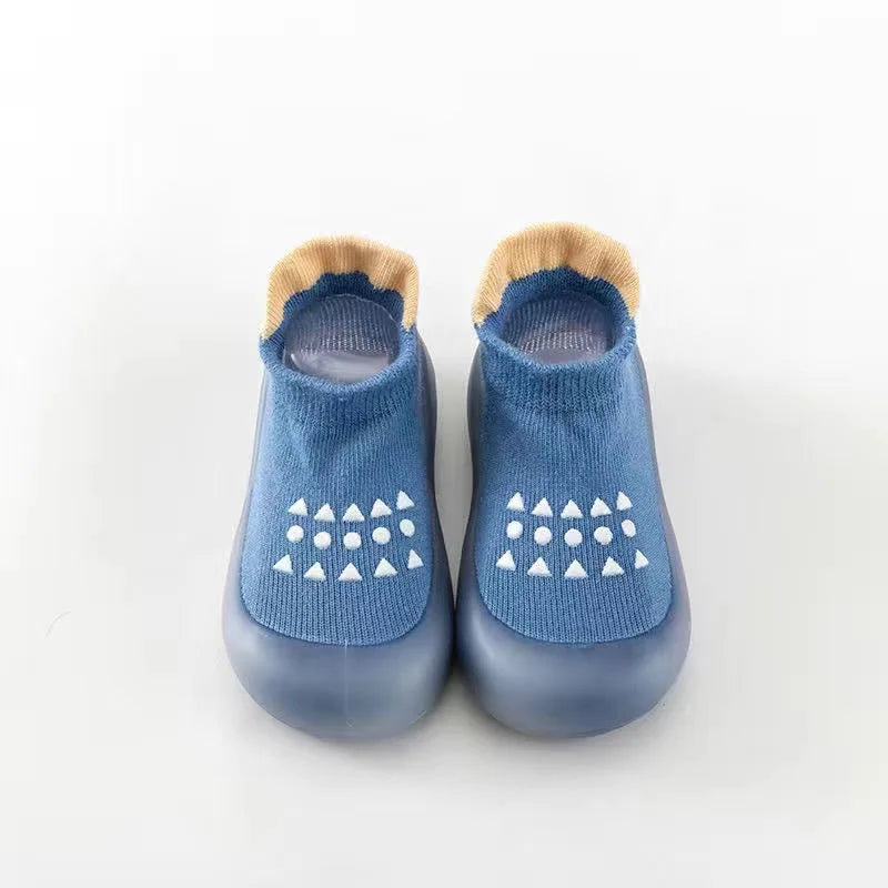 Combed Cotton Soft-Sole Infants' Shoes