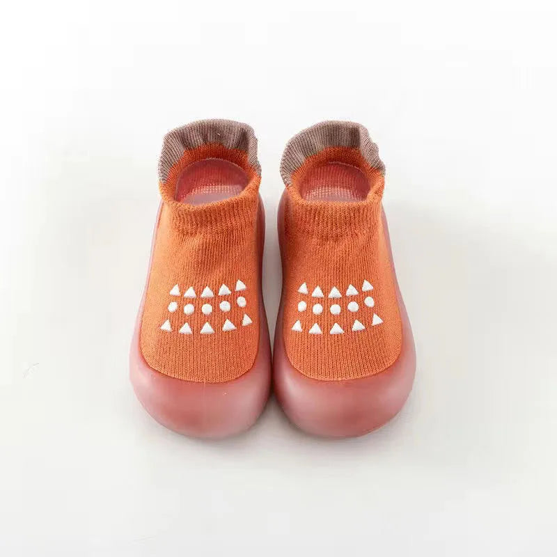 Combed Cotton Soft-Sole Infants' Shoes