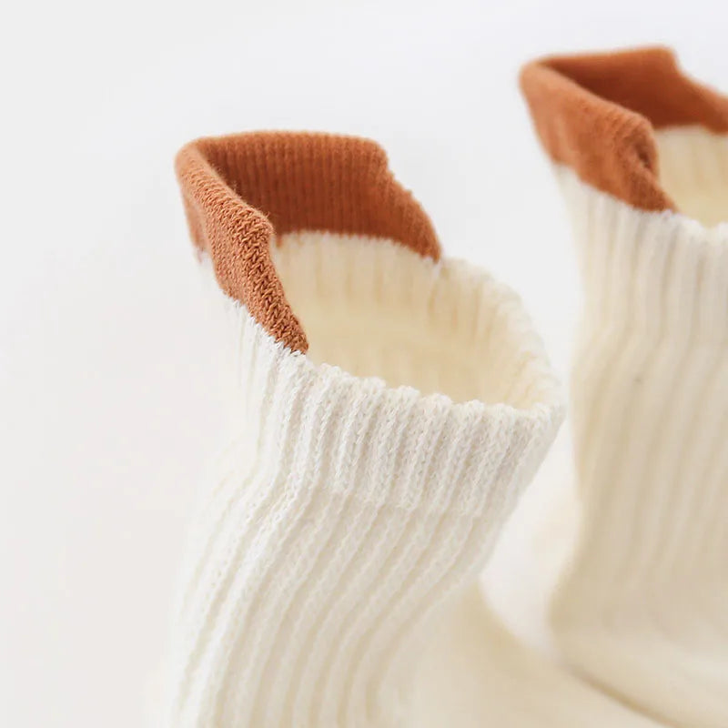 Kids' Anti-Slip Floor Socks (3-Pairs)