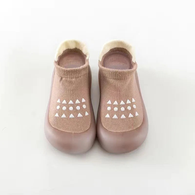 Combed Cotton Soft-Sole Infants' Shoes