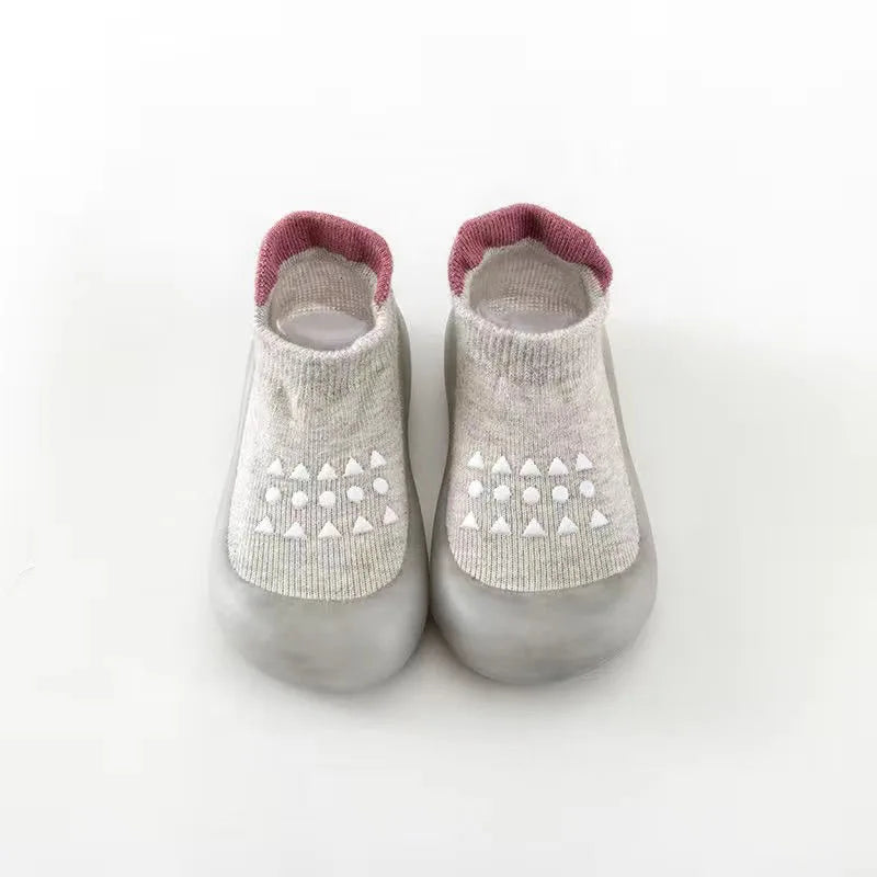 Combed Cotton Soft-Sole Infants' Shoes